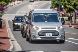 Ford and Virginia Tech Transportation Institute Self-driv...